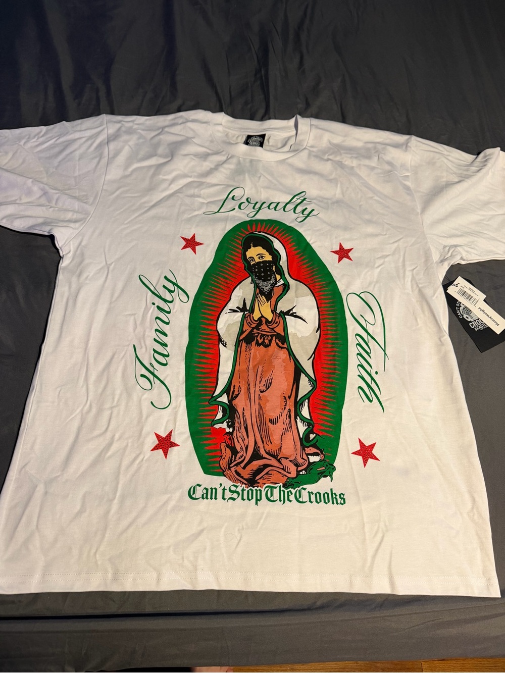 Crooks & Castles White Tee
